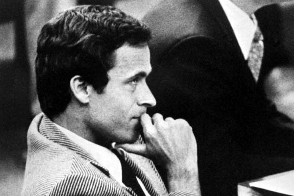 Ted Bundy in court.